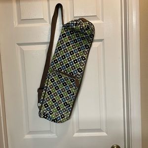 Orla Kiely Green and Blue Patterned Bag